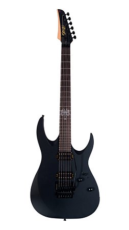 Guitarra Seizi Katana Akuma HH Floyd Rose Black Satin Cap Alnico V