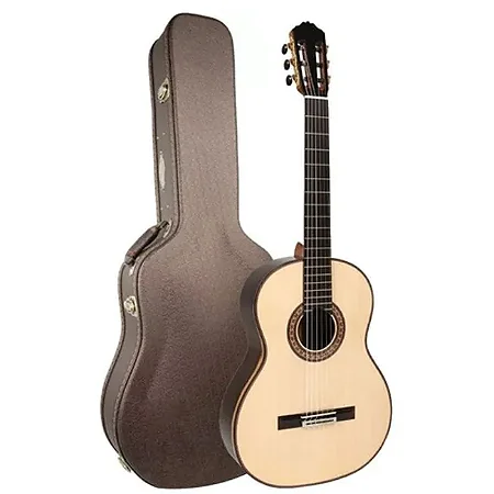 VIOLAO NYLON CLASSICO TAGIMA CF-700 NT TAMPO SPRUCE SOLIDO Série Café