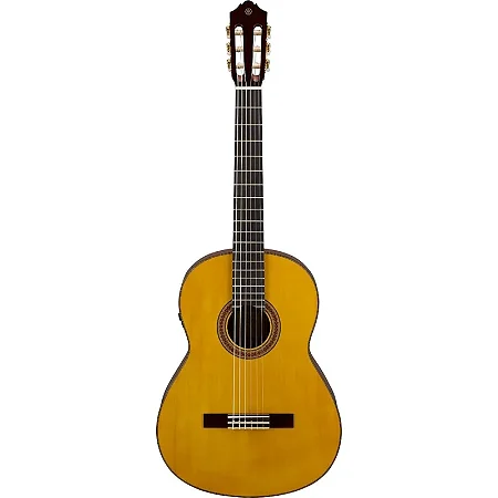 Violão Yamaha CG-TA TransAcoustic Clássico Nylon Tampo sólido Elétrico com efeitos
