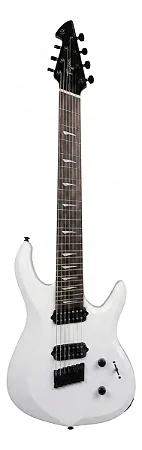 Guitarra de 7 Cordas Tagima True Range 7 Uq Wh Multiscale Branca