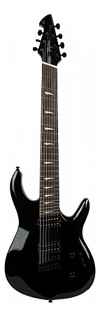 Guitarra de 7 Cordas Tagima True Range 7 Uq BK Multiscale Preto