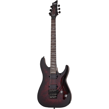 Guitarra Schecter Omen Elite-6 FR Black Cherry Floyd Rose