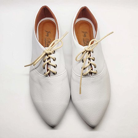 oxford branco feminino