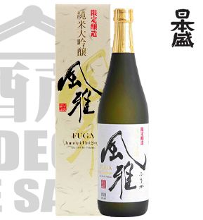 Sake Nihonsakari FÛGA Junmai Daiguinjo 720ml