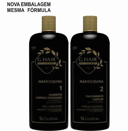 Escova Progressiva Marroquina Ghair - 2 X 1000ml