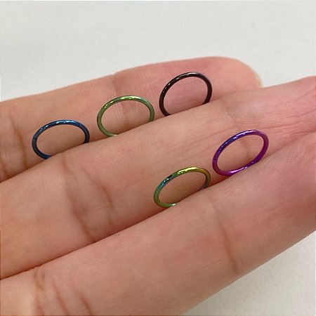 SEGMENTO TITÂNIO NARIZ CLICKER COLORS