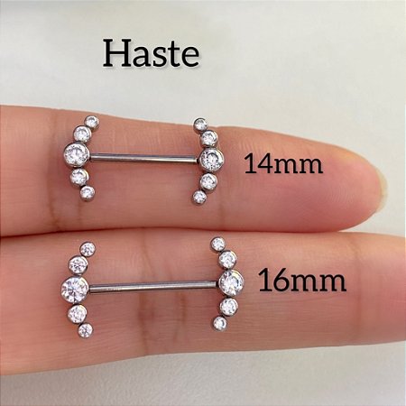 MAMILO TITÂNIO CASCADE PUSH PIN