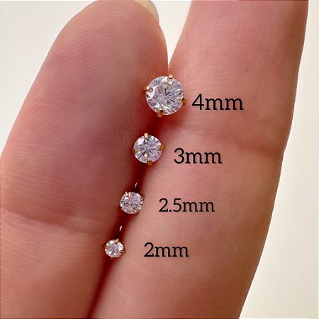 LABRET AÇO ZIRCÔNIA PUSH PIN GARRINHA