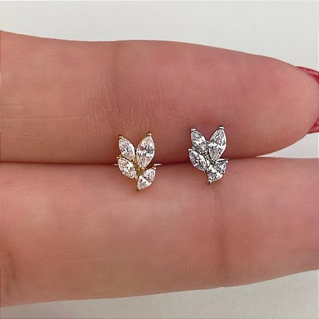 LABRET TITÂNIO LEAF ZIRCÔNIAS