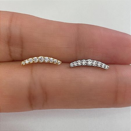 LABRET AÇO CASCATA MINI NINE