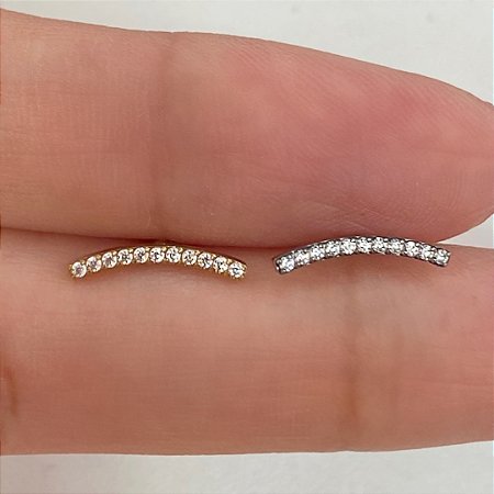 LABRET TITÂNIO CASCATA SLIM