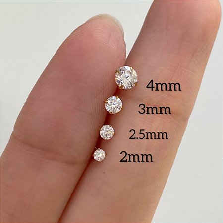 LABRET TITÂNIO ROSCA COM GARRA