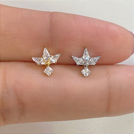 LABRET TITÂNIO POSEIDON ZIRCÔNIAS