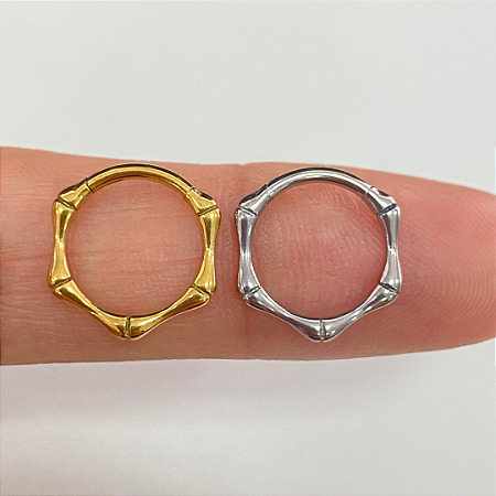 ARGOLA TITÂNIO BONES CLICKER