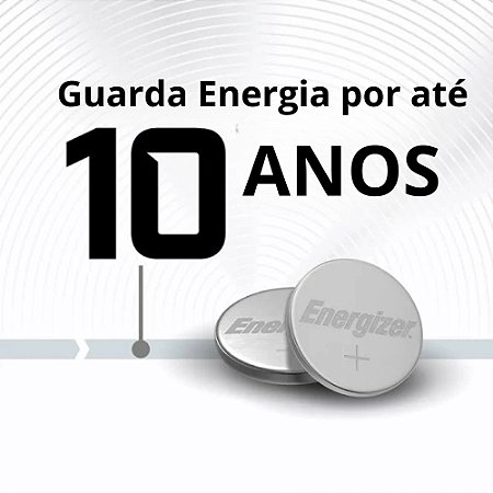 Pilha Lítio Energizer CR2025 - 2 Pilhas