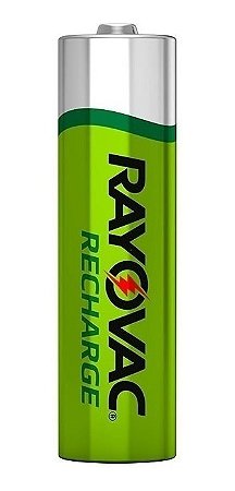 Pilha Recarregável Econômica Rayovac AA  1350MAH 2 Pilhas