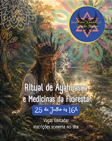 Ritual Aberto de Ayahuasca - 25/07/2026