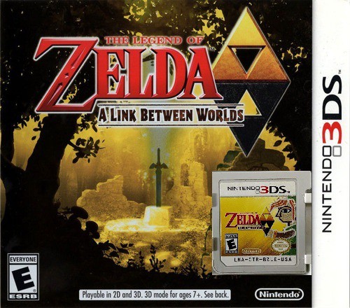 The Legend Of Zelda A Link Between Worlds 3Ds Seminovo