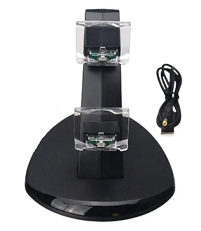 Base Carregador Dual Controle Ps4 Seminova