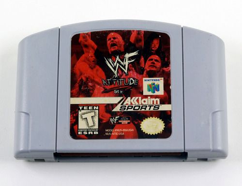 Wwf Attitude Nintendo 64 Paralelo Seminovo
