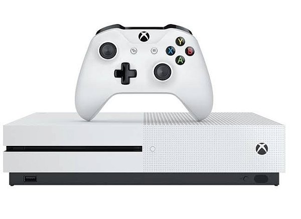 Console Microsoft Xbox One S Branco 1Tb Seminovo