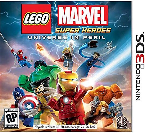 Lego Marvel Super Heroes 3Ds Seminovo