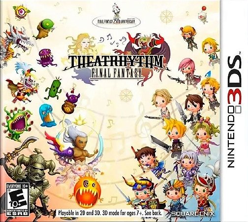 Theatrhythm Final Fantasy 3ds Seminovo
