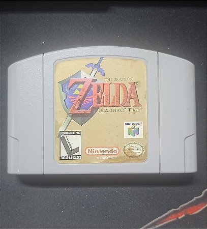 The Legend of Zelda Ocarina Of Time Nintendo 64 Seminovo