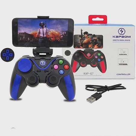 Controle Celular Joystick Bluetooth Pc Ps3 Ps4 Android Jogos