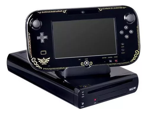 Console Nintendo Wii U 32GB Edicao Zelda Preto
