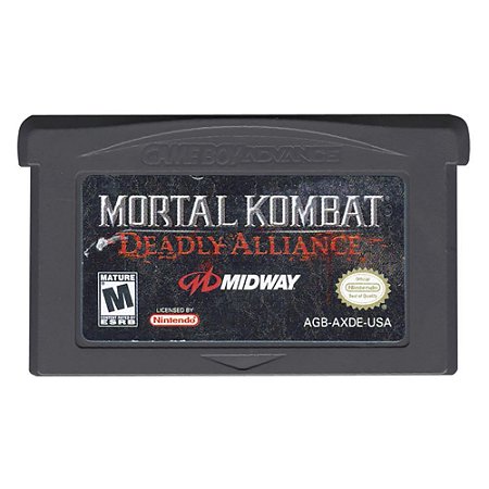 Mortal Kombat Deadly Alliance Original Gba Game Boy Advance Seminovo