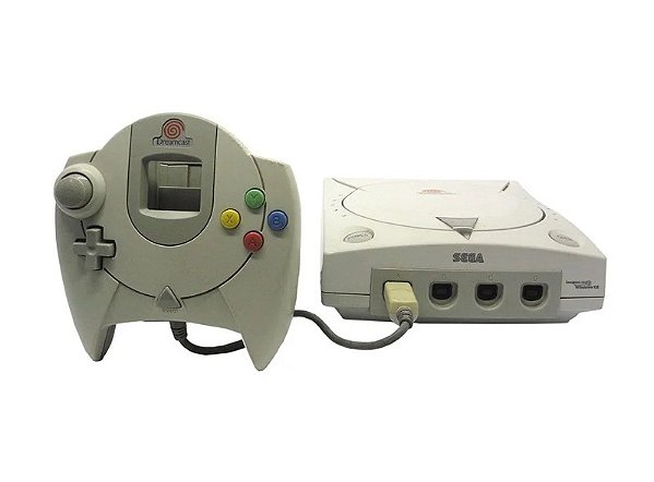 Console Dreamcast Sega Seminovo