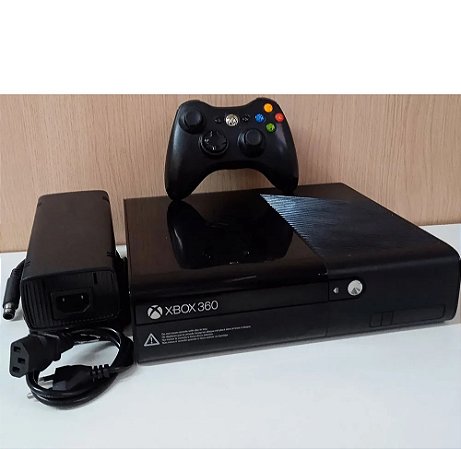Console Microsoft XBox 360 Super Slim Desbloqueio LTU Seminovo