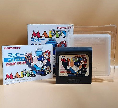 MAPPY Sega Game Gear Japan Seminovo