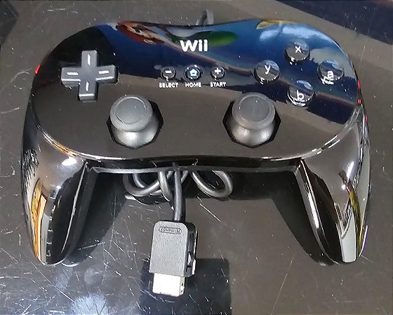 Controle Nintendo Wii U Pro Controller Seminovo