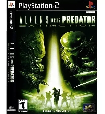 Aliens Vs Predator Extinction Ps2 Seminovo - Troco Jogo Sudoeste