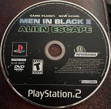 Mib Men In Black II Alien Ps2 S CX Seminovo