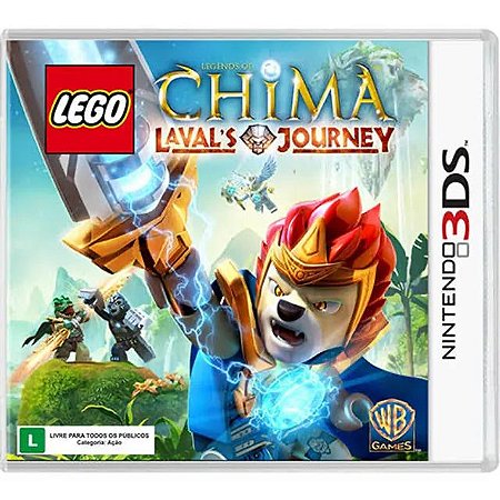 Lego Chima Laval's Journey Nintendo 3ds Seminovo