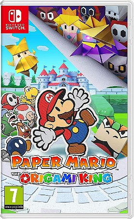 Super Paper Mario Nintendo Switch Seminovo - Troco Jogo Sudoeste