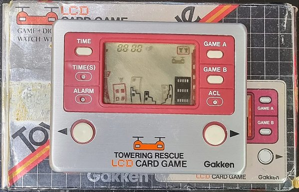 Gakken Towering Rescue Lcd Card Game Seminovo