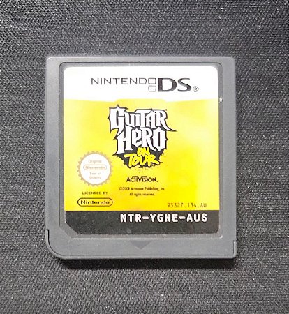 Guitar Hero On Tour S/Cx Nintendo Ds Seminovo