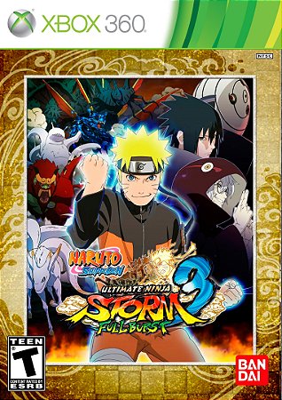 Naruto Shippuden Ultimate Ninja Storm 3 Full Burst 360 Seminovo