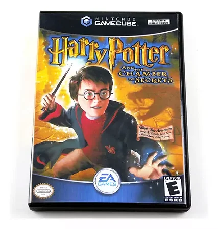 Harry Potter And The Chamber Of The Secrets Gamecube Game Cube Seminovo