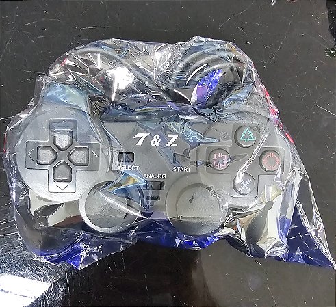 Controle PS2 Playstation 2 Com Fio Similar