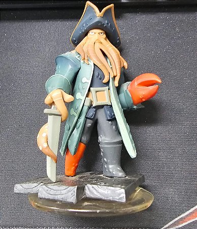 Miniatura Disney Infinity Davy Jones Pirates of the Caribbean Seminovo