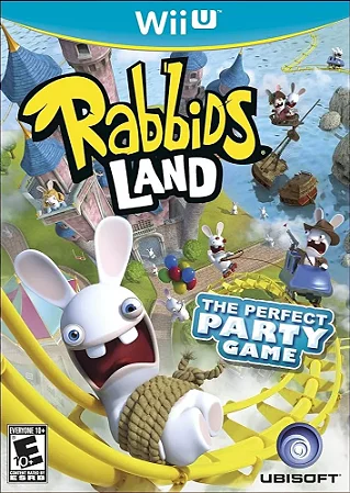 Rabbids Land Nintendo Wii U Seminovo