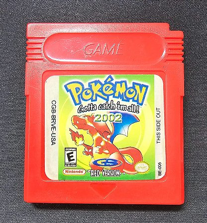 Pokémon Red Version Game Boy Gbc Paralelo Seminovo