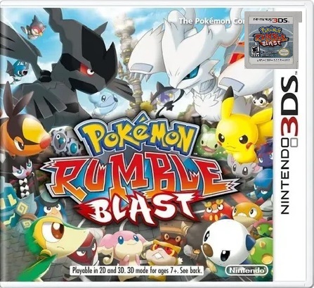 Pokémon Rumble Blast S-Cx Nintendo 3ds Seminovo
