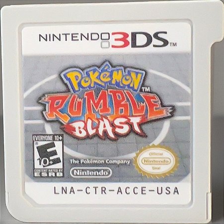 Pokémon Rumble Blast S-Cx Nintendo 3ds Seminovo