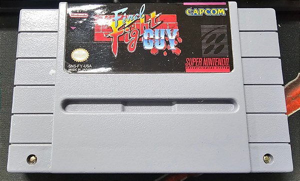 Final Fight Guy Super Nintendo Snes Seminovo